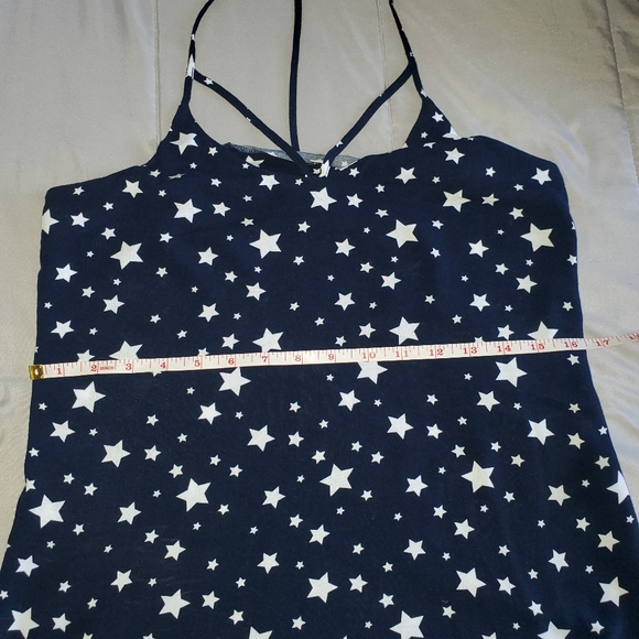 Navy Blue spaghetti strap top size S - Picture 6 of 8